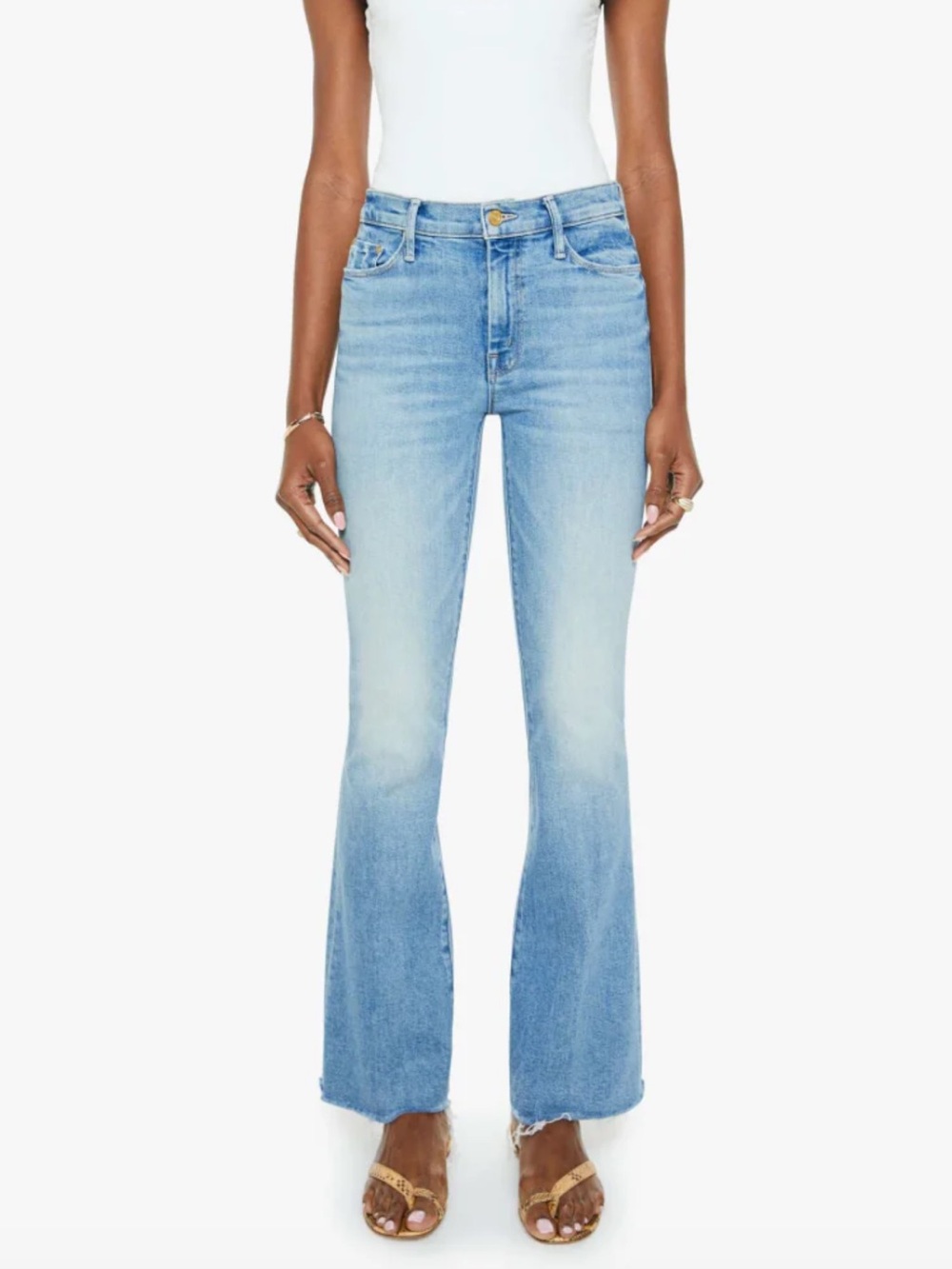 MOTHER Jeans The Weekender Fray Size 28 In Glow Up NWOT